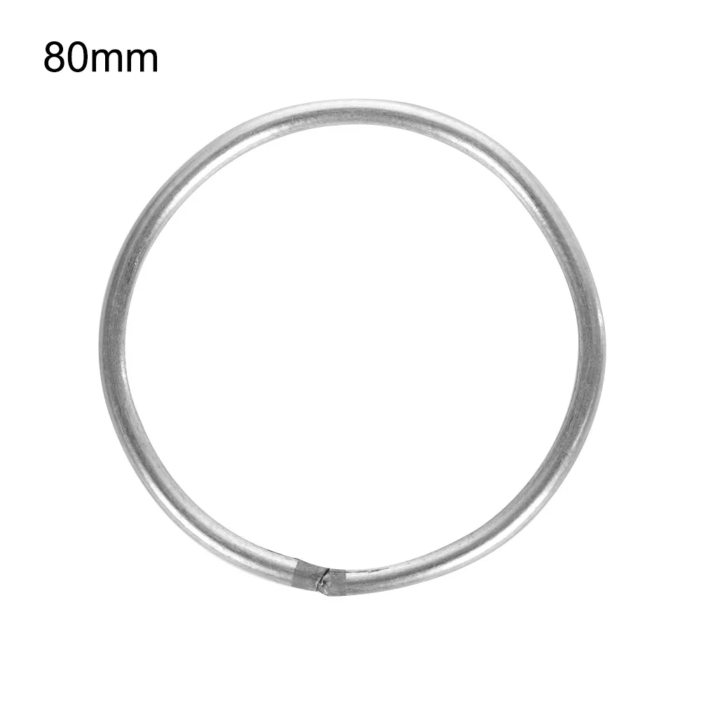 80mm Многоразмерное металлическое круглое хорошее сварное металлическое Ловец снов кольцо «Ловец снов» ремесло обруч DIY аксессуары ремесло металлическое кольцо - Цвет: 80mm