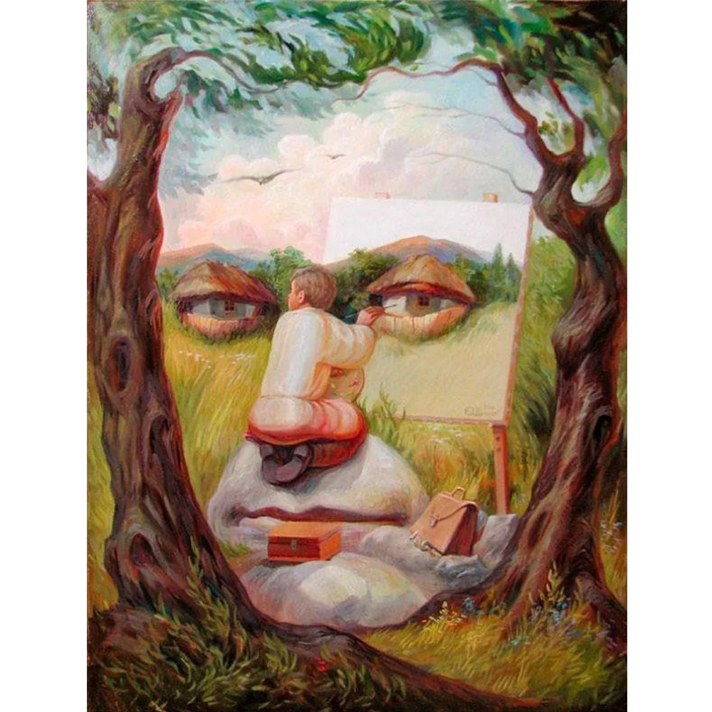 

Diamond Embroidery Child tree 5D DIY Diamond Painting character Diamond Painting Cross Stitch round Rhinestone Decor KL401