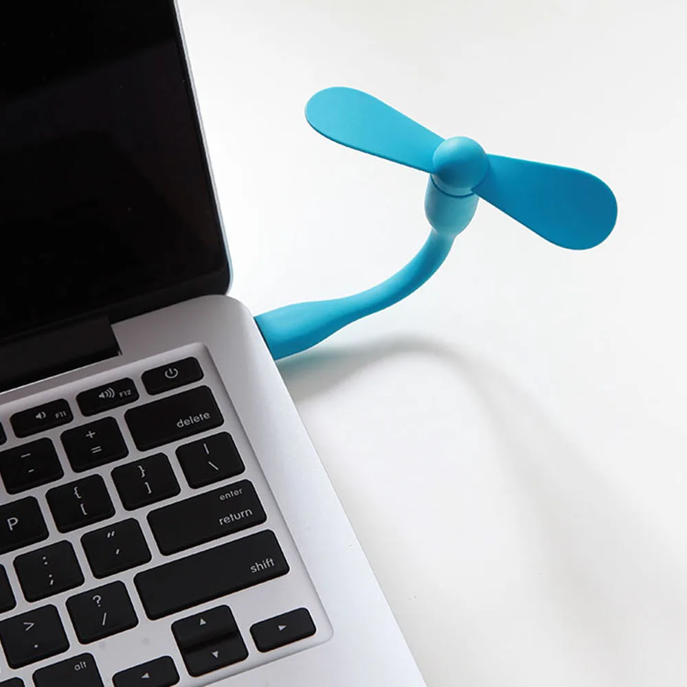 Оригинальный Портативный USB вентилятор Xiaomi Mijia гибкий кулер для внешнего