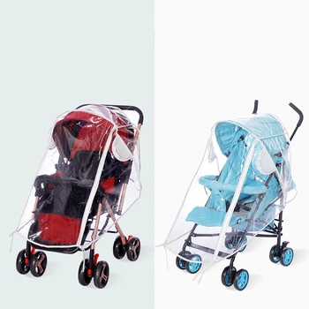 

Universal Rain Cover Stroller Protection Waterproof Baby Trolley Stroller Rain Cover Baby Carriage Stroller Accessories