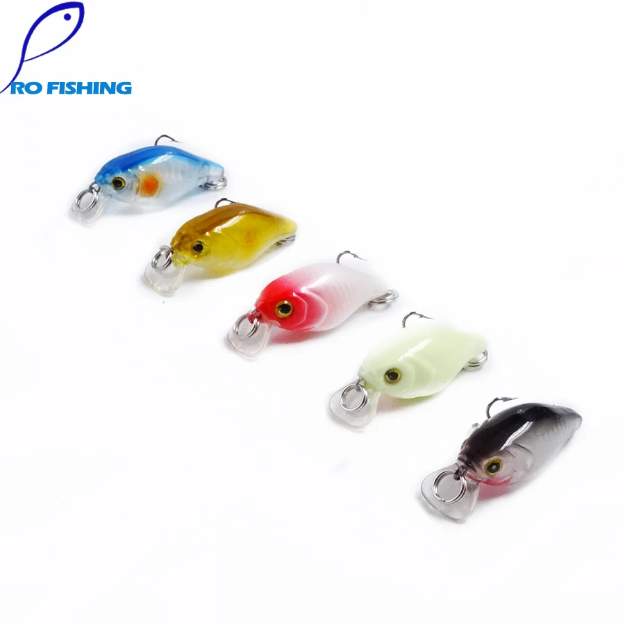 Promotion Pesca Artificials 5pcs 2.5g 3cm topwater 0.1-0.5m for wobbler japan mini Fishing Crankbait Cranks lure Baits | Спорт и