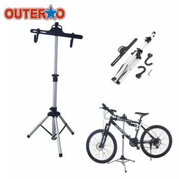

OUTERDO Repair Stand Cycling Rack Holder Heavy Aluminium Alloy Bicycle Stand MTB Bike Home Storage Maintenance Tool