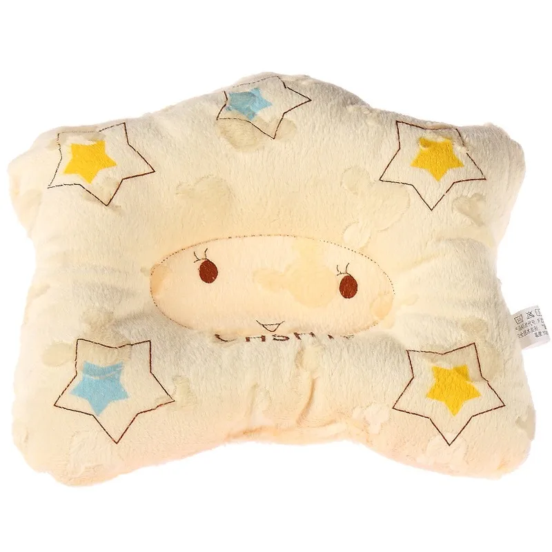 Подушки для новорожденных в форме звезды мягкая хлопковая детская форменная подушка в полоску Unsex Girl Bebe Boy подушки От 0 до 12 месяцев
