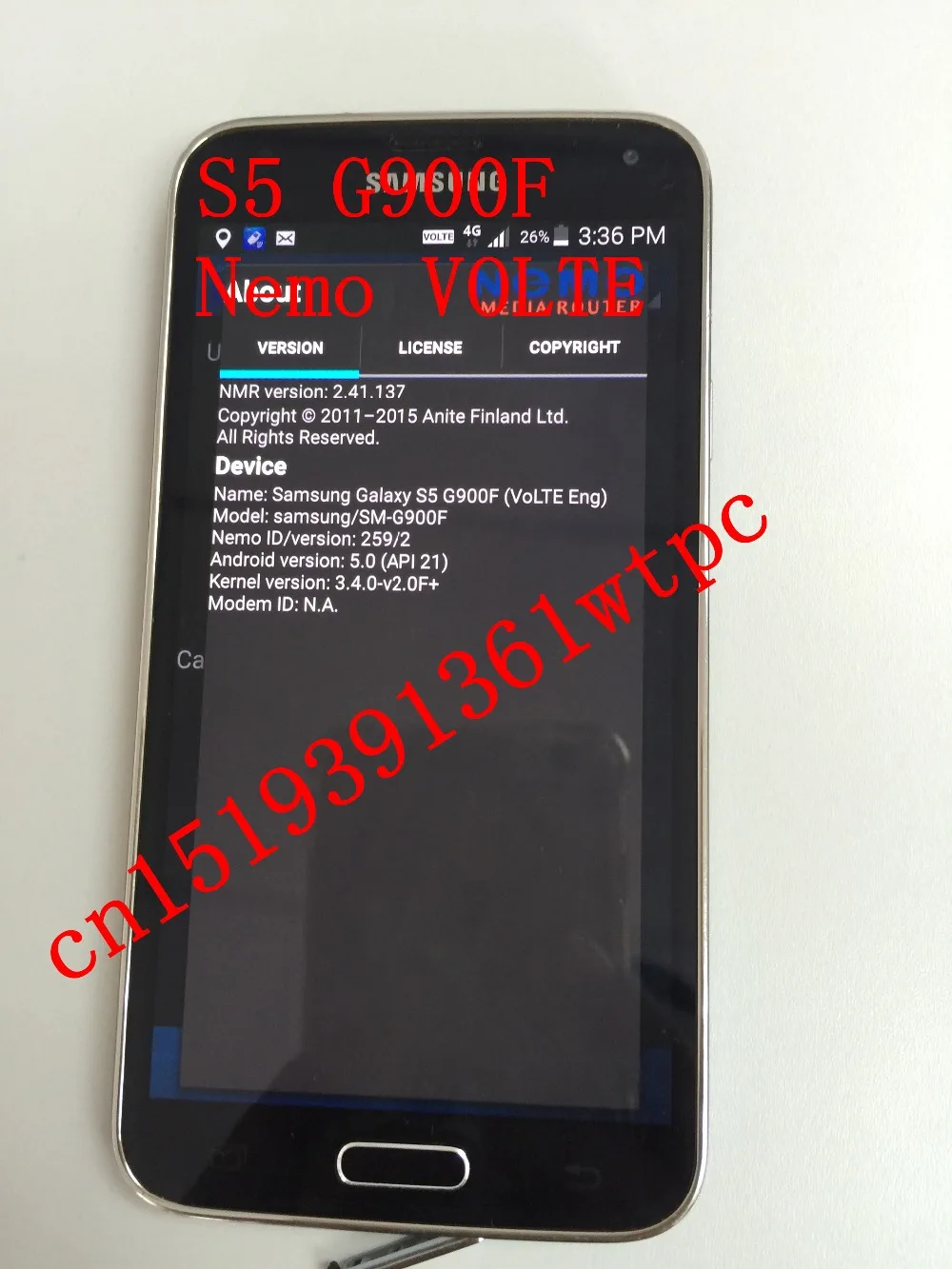 bilder für Freies verschiffen dhl + G900F nemo handy-a & NMR, unterstützung Cat4/Volte, polqa und qesq MOS .. ect test bilder für Freies verschiffen dhl + G900F nemo handy-a & NMR, unterstützung Cat4/Volte, polqa und qesq MOS .. ect test