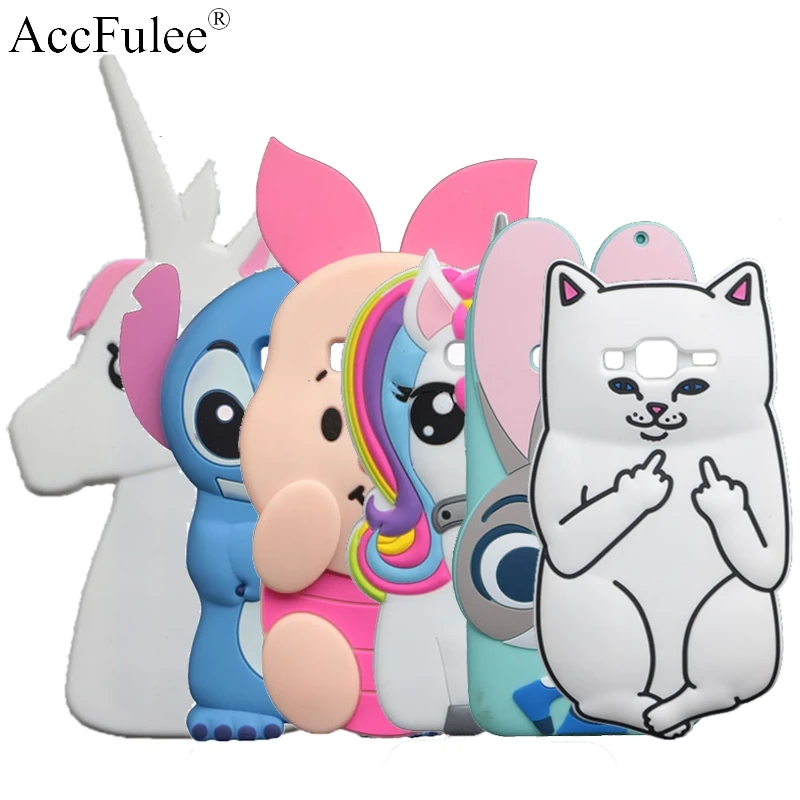 

3D Cartoon Stitch Case For Samsung Galaxy J3 J3109 J3 Pro J3110 J3119 Cat Cover Horse Rabbit Sulley Phone Shell