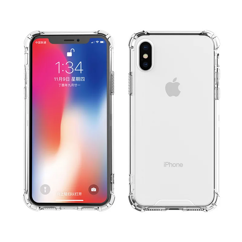 Luxury Brand For Iphone 7 Case Iphone 6 XS Max Xr 8 6S Plus Transparent Phone Protective Case Back Cover For Iphone X Capa Coque