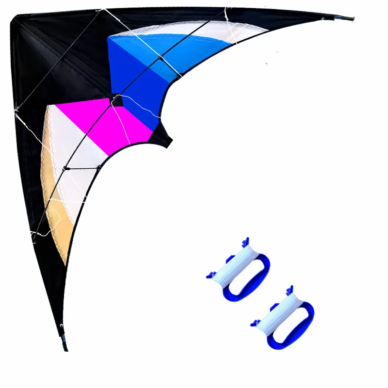 

Outdoor Fun Sports 47 Inch Dual Line Stunt Kite With Handle Ropes Good Flying