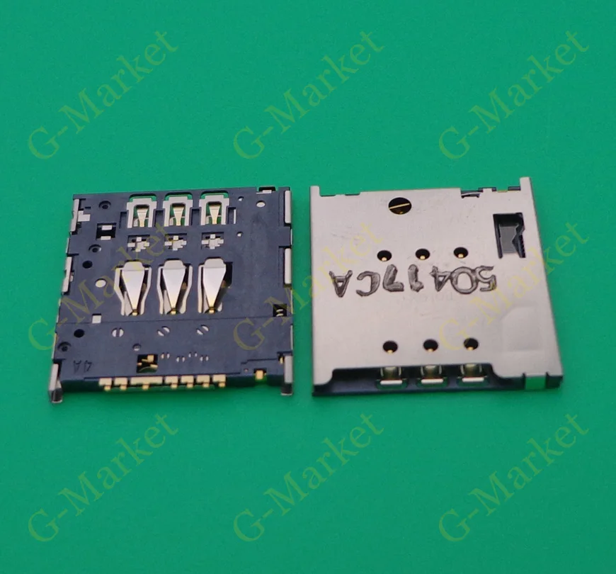 

2-50pcs SIM Card Socket Connector Reader Holder Slot replacement for Motorola MOTO XT910 XT912 MT917 XT907 MB886 XT890
