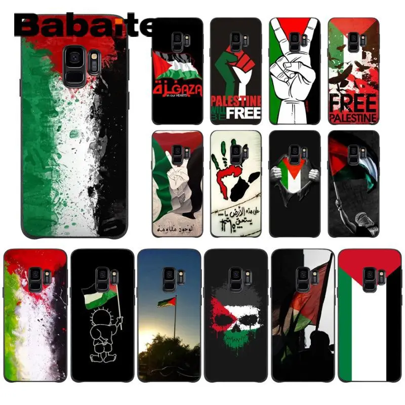 Чехол для телефона Babaite free palestine flag с принтом сделай сам чехол Samsung Galaxy s10 s10plus s9 s8plus
