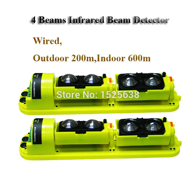 (Outdoor 200m Active Beam Infrared Detector Photoelectric Sensor Alarm Motion for Gsm Pstn Alarm lpsecurity 200m ir sensor gsm alarm security infrared beam detector 3 beam photoelectric security infrared sensor