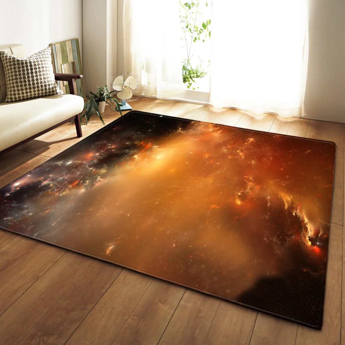 Dream Galaxy Космические звезды 3D ковры для гостиной спальни коврики для чайного стола мягкие фланелевые гостиной большой размер декоративный ковер