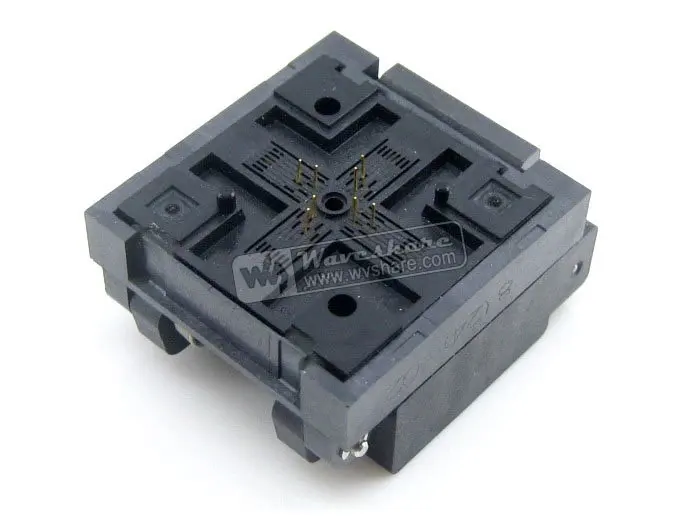 QFN-8(24)B-0.5-02 QFN8 MLP8 MLF8 Package Enplas IC Test Socket Programming Adapter 0.5mm Pitch