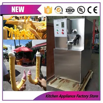 

Crutch Shape Corn Puffed Ice Cream Maker Machine with 20kg/h