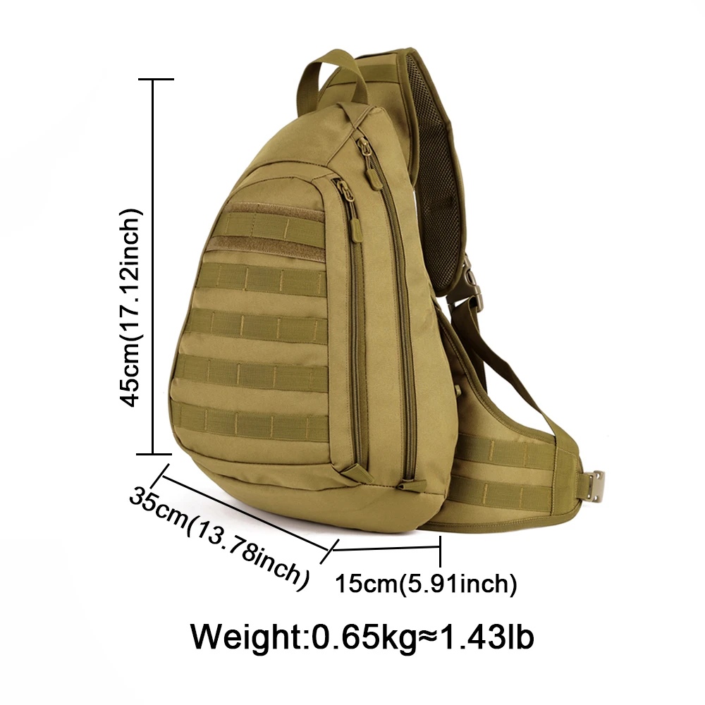 TENNEIGHT военный тактический рюкзак на открытом воздухе для верховой езды нагрудная сумка 14 дюймов сумка-мессенджер для ноутбука Спортивная походная нагрудная сумка на плечо