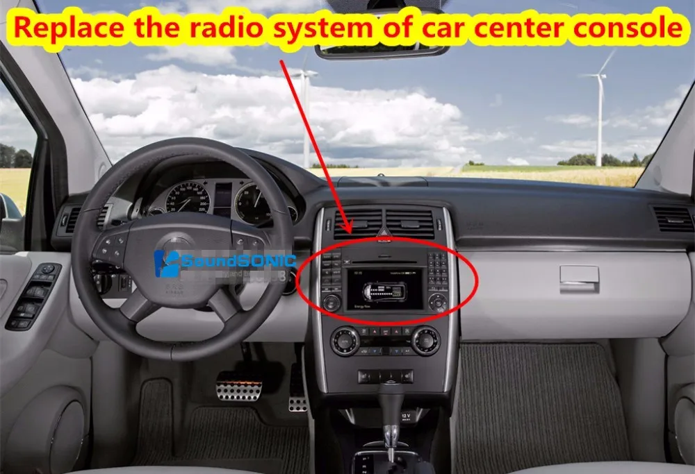Cheap Pure Android 8.1 System For Mercedes B200 W245 B150 B170 B160 B55 B140 Autoradio GPS System Car Stereo System Media Multimedia 2