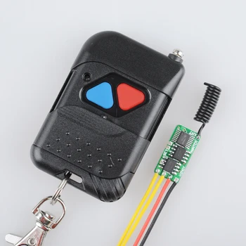 

Mini Motor Remote Switch 3.6v 5v 6v 7.4v 9v 12v Motor Forwards Reverse Wireless Switch No Noise 0.6ma Standby Current 50PCS/Lot