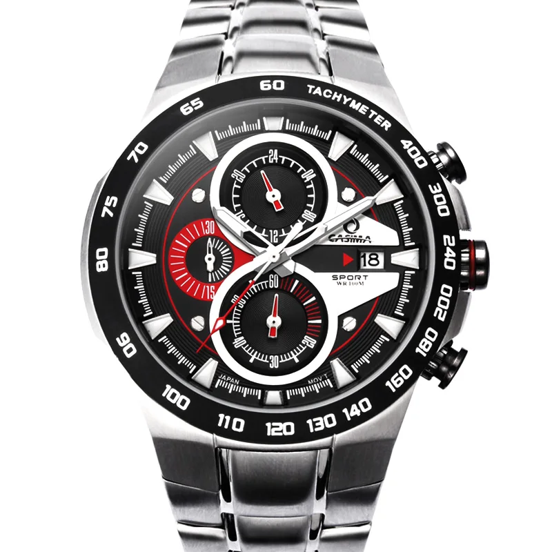

CASIMA Men's Business Dress Waterproof 100m Watches Luminous Calendar Male Fashion Watch Luxury Swim Sports Clock