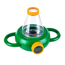 Двухстороннее насекомое наблюдение детские образовательные насекомое увеличительное стекло студенческая наука биологическое наблюдение Ловец Магн