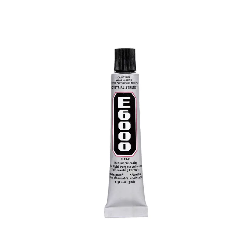

9ML E6000 Epoxy Glue Super Adhesive E-6000 Transparent Jewelry Metal Glass Ceramics Stone Wood Fabric Textile Plastic Craft Bts