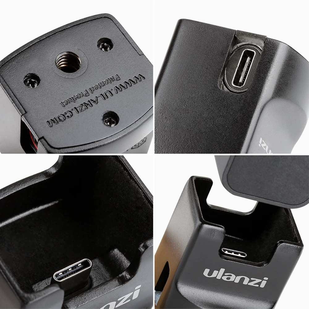 ULANZI OP 2 перезаряжаемая USB Подставка для зарядного устройства с фиксированной