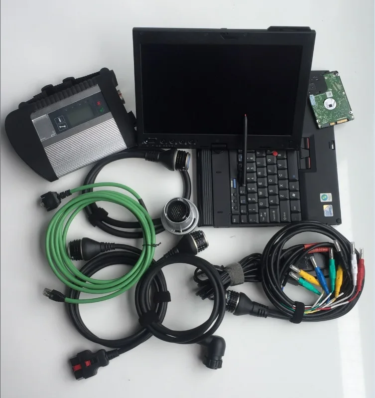 

mb sd connect compact 4 MB Star C4 with diagnosis software 2023.12 hdd in x200t touch screen 90% New laptop diagnostic tool