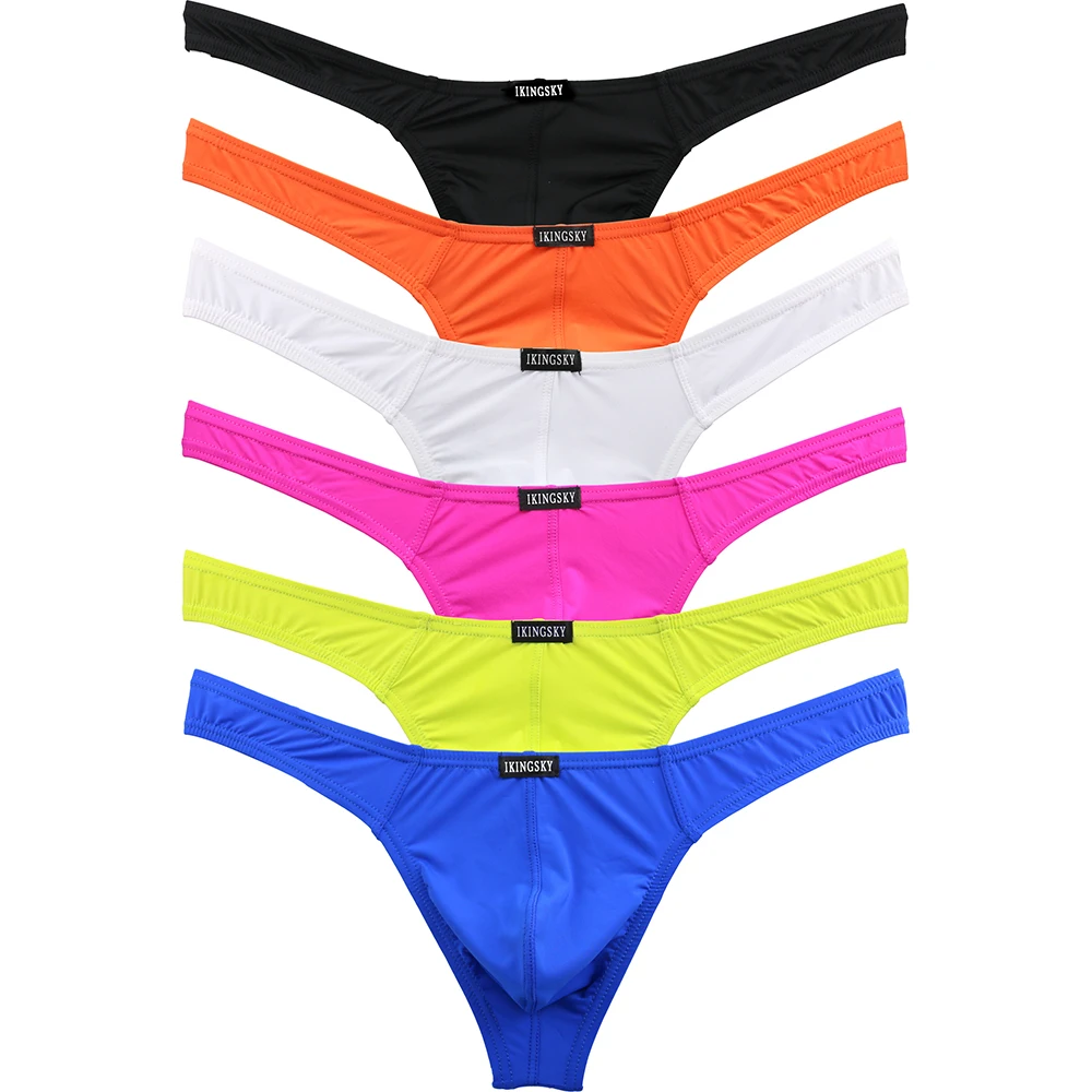 

iKingsky Men's Low Rise Thong Sexy Men Underwear T-Back Panties