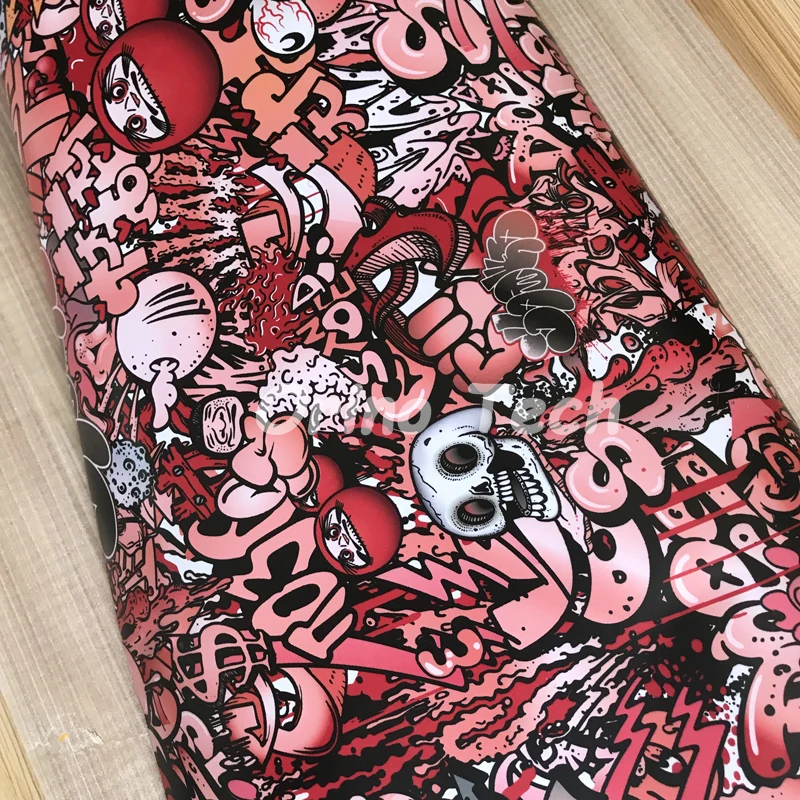 Sticker Bomb Vinyl Film Wrap-9