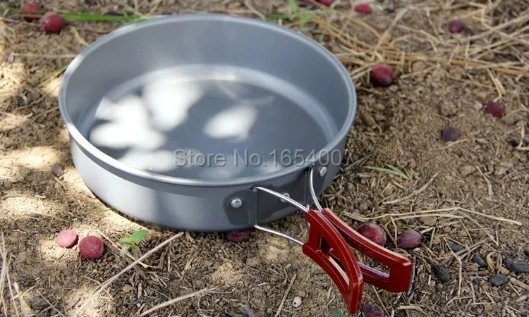 Cocina + Frigideira Caldeirão + Médio + Pannikin + Chá Acampamento ao ar Pessoas Conjunto Pote Livre Panelas Talheres Bordo Fogo Fmc-212 6-7 Ser 14 6-7 pessoas Conjunto Ser Cocina + Frigideira