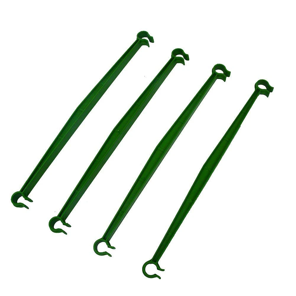 12 Pcs Stake Arms for Tomato Cage Expandable Trellis Connectors Any 11mm Diameter Plant Stakes Buckle 30cm | Дом и сад