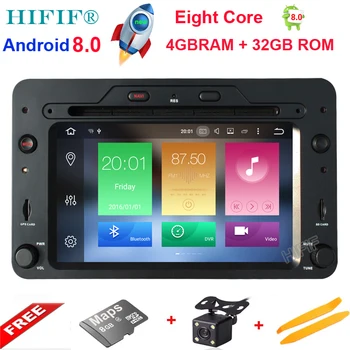 

Steering Android 8.0 4GB RAM car DVD player RDS Radio BT OBDW DVR rear camera TV For Alfa Romeo Spider 159 Brera 159 Sportwagon