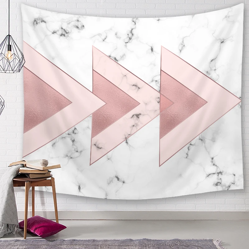 

Geometry Tapestry High-Definition Map Fabric Wall Hanging Decor Watercolor Map Letter Polyester Table Cover Yoga Beach towel