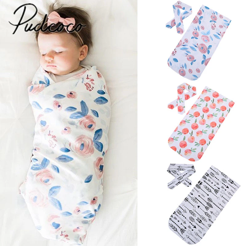 Receiving Blankets Newborn Infant Baby Swaddle Blanket Baby Sleeping