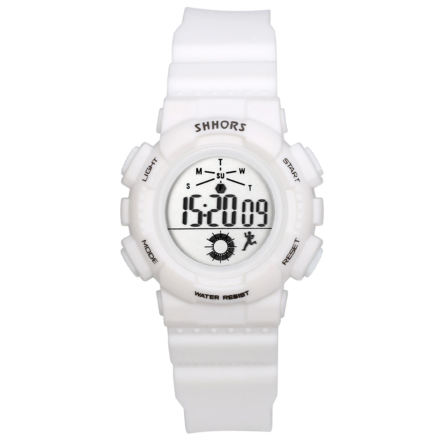 

LANCARDO Unisex Fashion & Sport Watches Colorful Lights Multi-Function Wristwatch Circular Digital Dial Electronic Watch