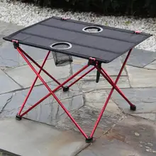 Портативный Легкий уличный стол для кемпинга стол из алюминиевого сплава для пикника барбекю складной стол для активного отдыха
