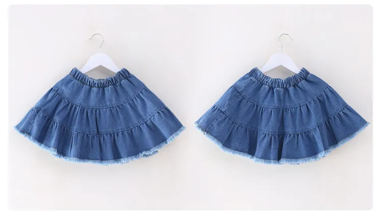 3-12 y children girls clothes denim skirt and top sets long sleeve shirts summer clothing for girl outfit 10 12 year kids set (8)