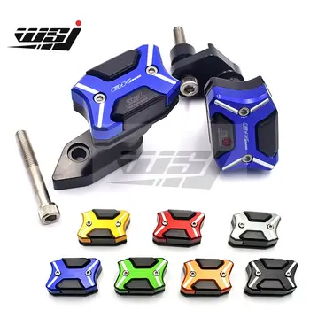 

WSJ For GSXS1000 GSX1000S BK1300 BK 1300 2015 2016 Accessories Falling Protection Frame Slider Fairing Guard Anti Crash Pad Prot