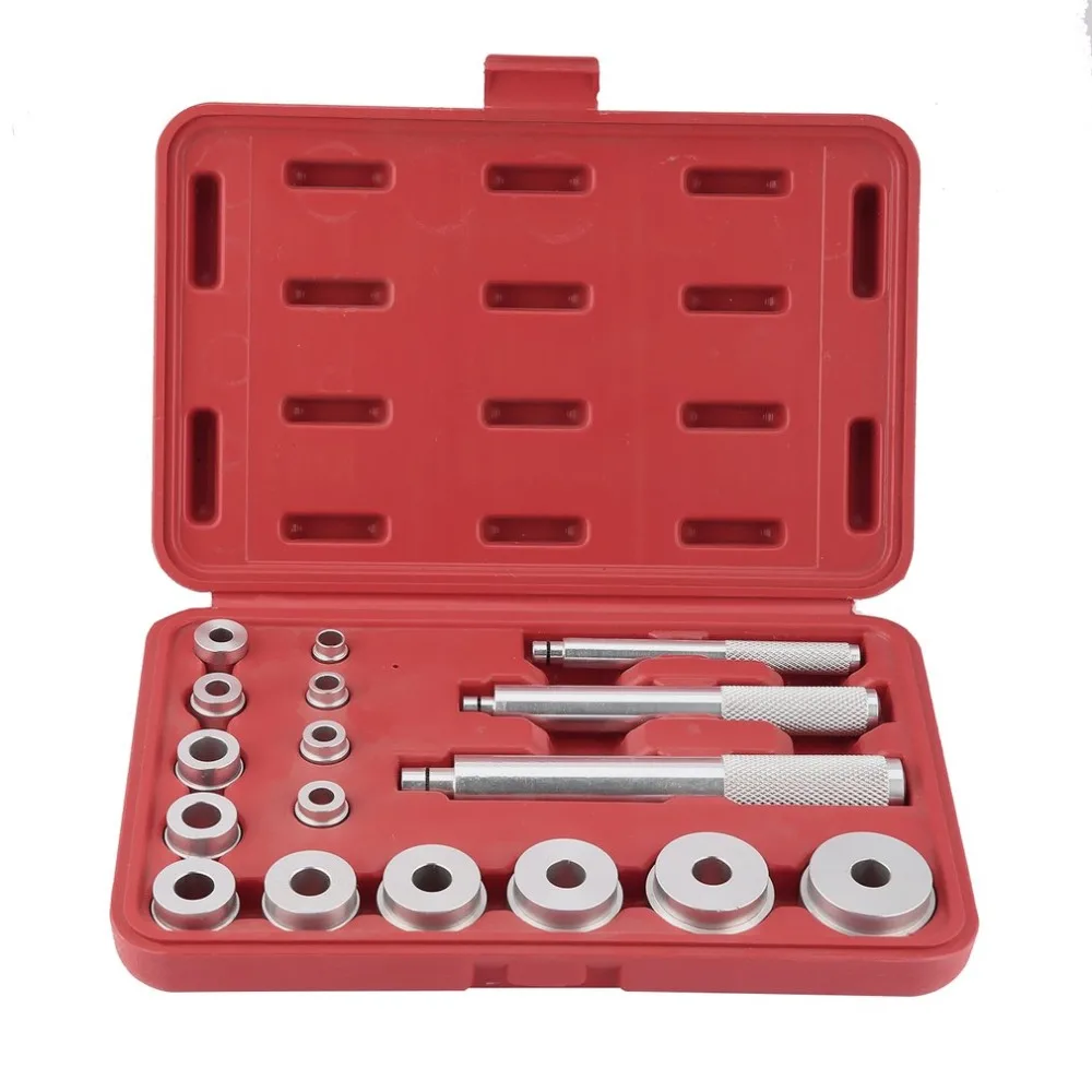 17PCS Wheel Bearing Race Set Aluminum Automobile Removal Tool Wheel