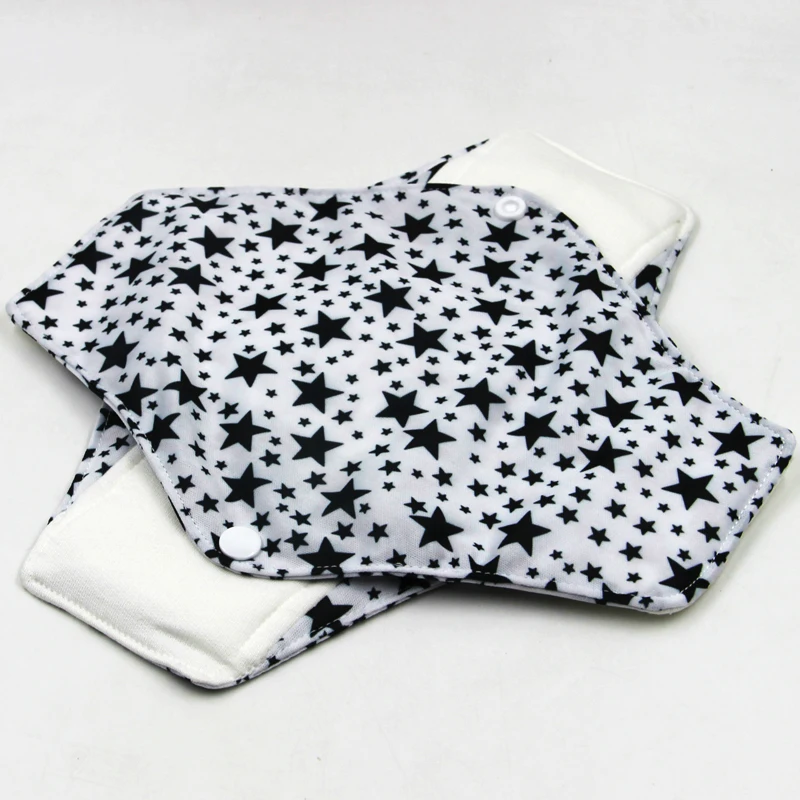 

Washable Sanitary Towel Cloth Menstrual Pads Reusable Sanitary Pad Absorbent Reusable Charcoal Cloth Bamboo Menstrual Pads