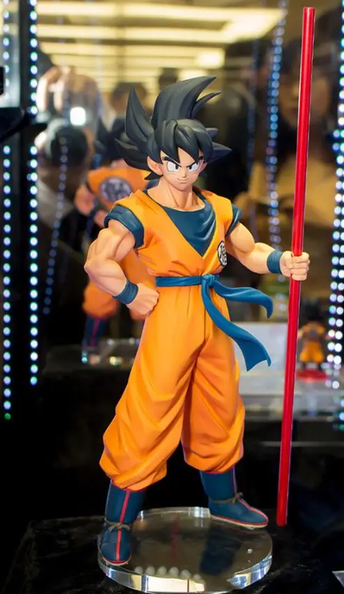 Banpresto Dragon ball Z SUPER GOKOU черные волосы Сон Гоку 20TH фильм ограниченная фигурка Juguetes Brinquedos кукла игрушка