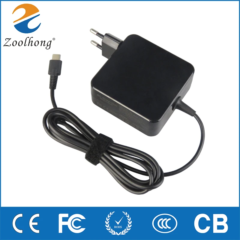 For Lenovo ASUS Dell Lenovo HP TYPE-C 65W notebook power charger line 20V3.25A 15V3A 12V3A 9V3A 5V3A