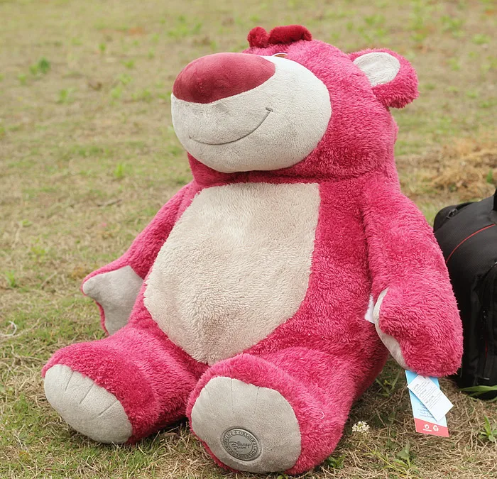 big lovely plush teddy bear toy cute stuffed strawberry teddy bear gift
