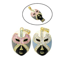 Флеш-накопитель Drama, маска, USB флешка, 4 ГБ, 8 ГБ, 16 ГБ, 32 ГБ, 64 ГБ, флешка, флеш-карта, ожерелье, u-диск, флеш-карта памяти, накопитель