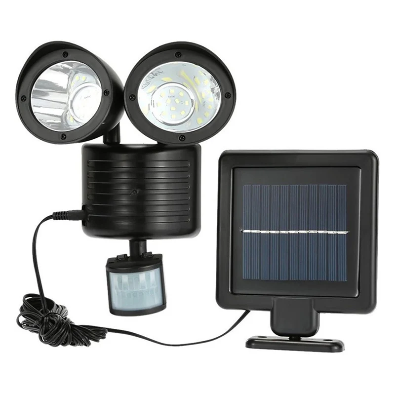 

Solar Outdoor LED Security Lights with Motion Sensor IP65 Waterproof Dusk to Dawn for Front Door Yard Garage Deck