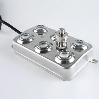 

Six Ultrasonic Atomizer Atomizer Air Humidifier Atomizer Diffuser Fountain Pool Atomizer Hydroponic Evaporator