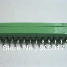 80 шт. в партии 3,5 мм 12 способ/контактный винтовой клеммный блок соединитель зеленый подключаемый тип высокое качество горячая распродажа