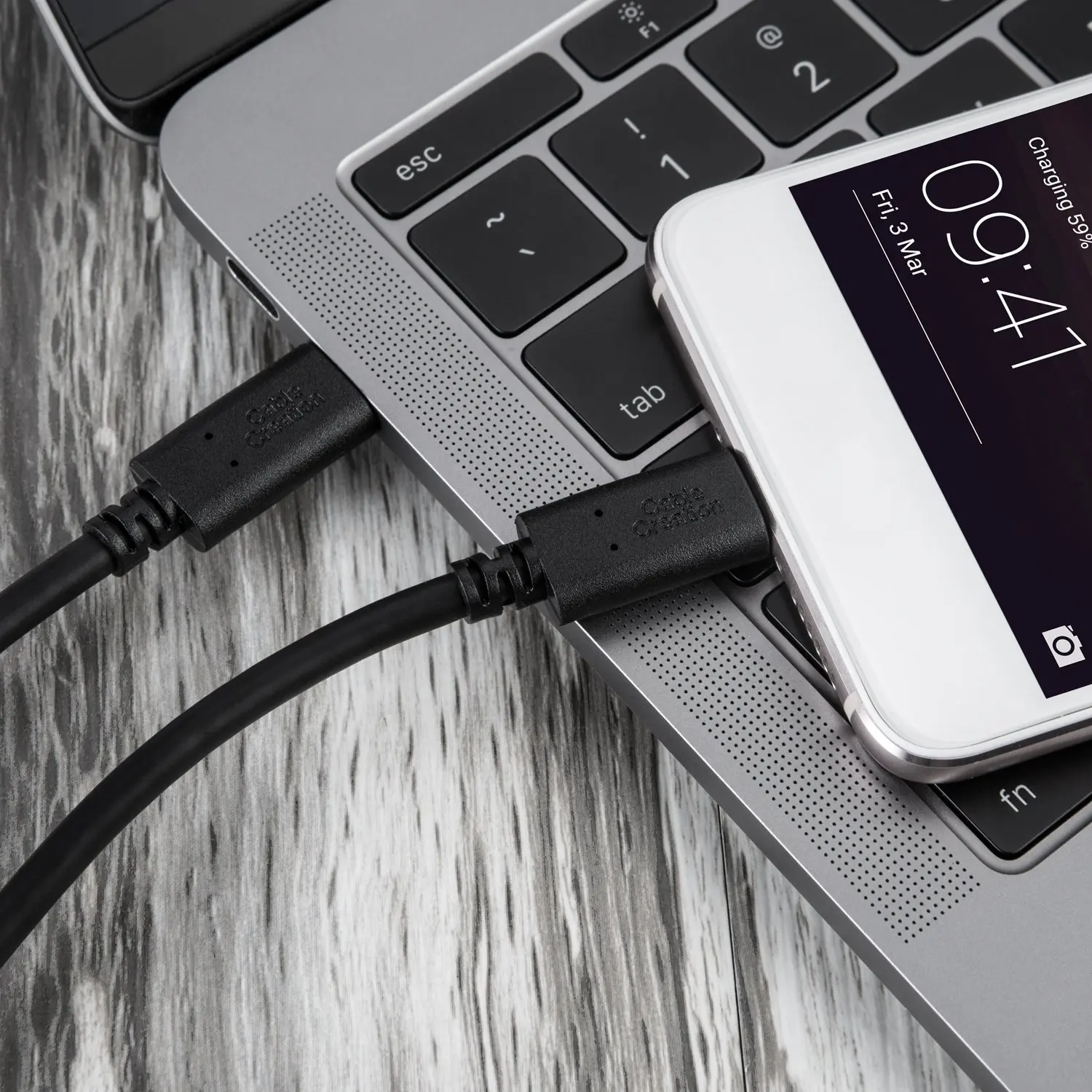 Кабель jorinдо USB C (3A) 480 футов Type шнур для быстрой зарядки Мбит/с совместимый с MacBook 12