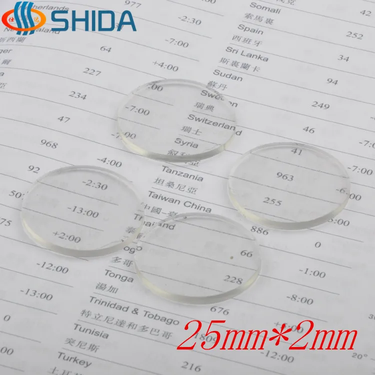 

50 Pcs/lot 25mm x 2mm High Clear Anti Slip PVC Rubber Bumper Self-Adhesive Flat Shock Absorber Feet Pads For Glass Table