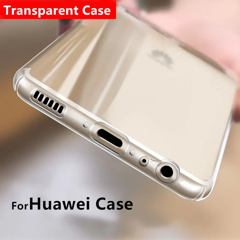 Мягкие TPU прозрачный силиконовый ультра тонкий Чехол для Huawei P8 p9 P10 Lite плюс Honor 7 8 9
