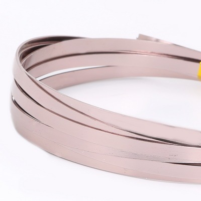 Brown Aluminium Wire 1/1.5/2/2.5/5mm Beading Wire For Bracelet Necklace Jewelry Making DIY Jewelry Craft Accessories