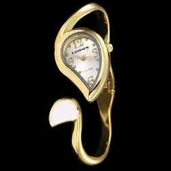 2018 Новые элегантные женские часы-браслет Для женщин Новое поступление золото и серебро ремень Простой Дизайн Повседневное наручные